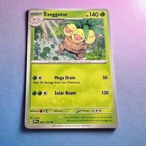 exeggutor - 002/131 (uncommon) — pokemon: prismatic evolutions